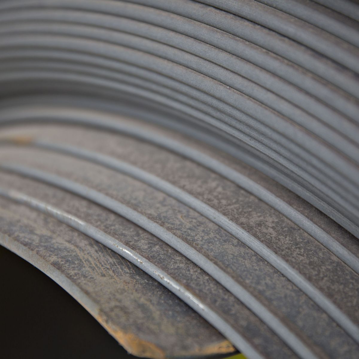 Coiled steel flat strip industrial metal roll