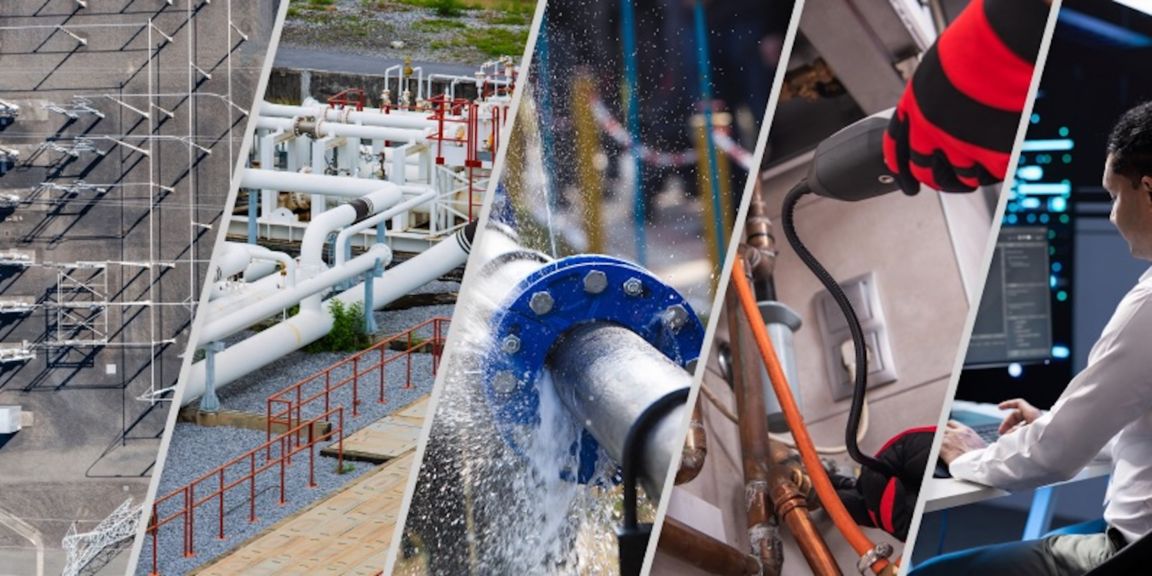 Utilities collage