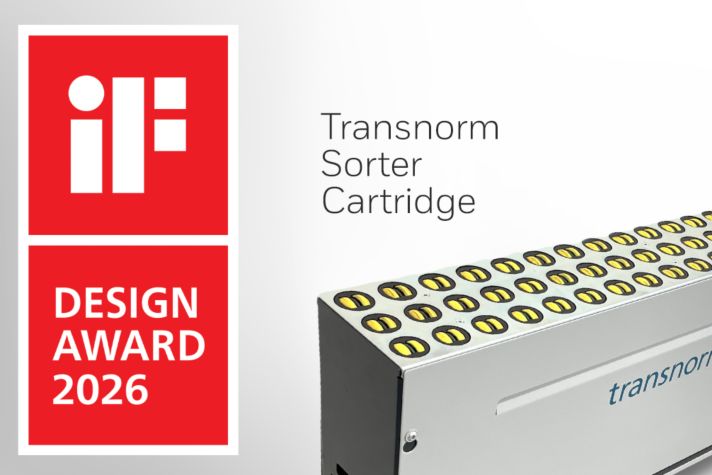 Transnorm Sorter Cartridge award