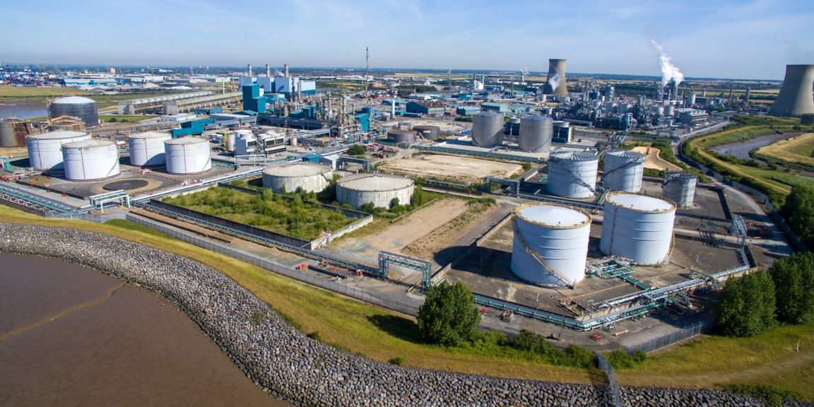 Saltend Chemicals Park, Hull. world-class chemicals and renewable energy businesses at the heart of the UK's Energy Transition to zero carbon footprint