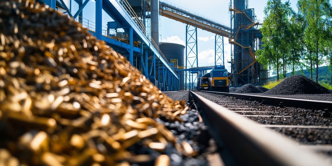 A high-tech biomass power plant with automated feedstock processing
