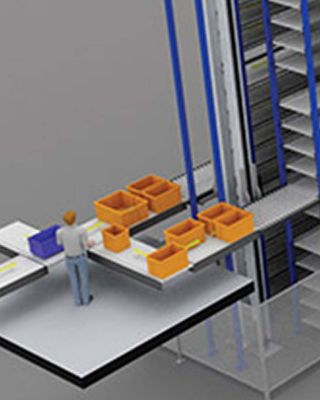 Designed to provide the quick access to inventory necessary for efficient e-commerce fulfillment, the HVSAS delivers increased throughput and product release precision.