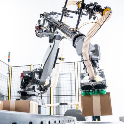 The Honeywell Smart Flexible Depalletizer