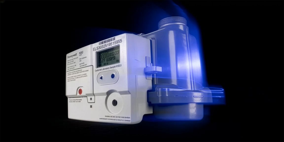 Digital smart gas meter enabling real-time monitoring, ultrasonic measurement, and proactive gas network management to improve safety and operational performance.