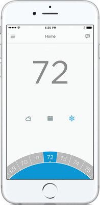 Honeywell wifi best sale thermostat google home