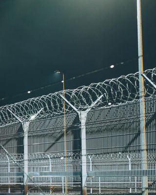 Image of security fence