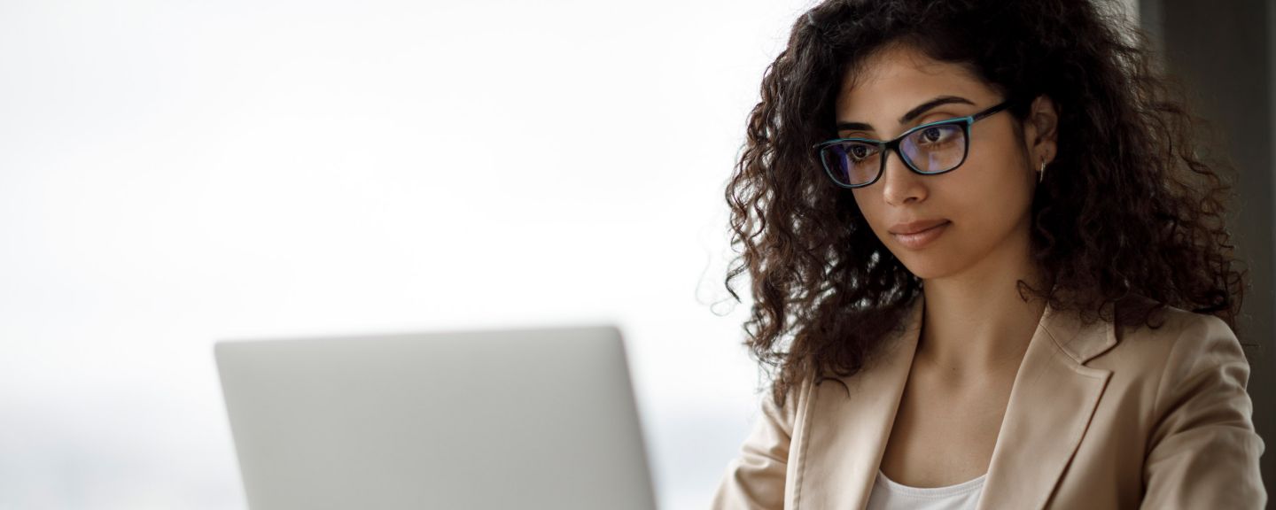 Woman on laptop