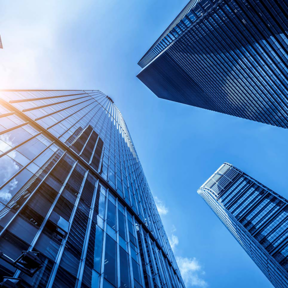 Skyline buildings
