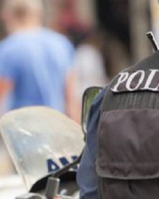 police officer on a bike