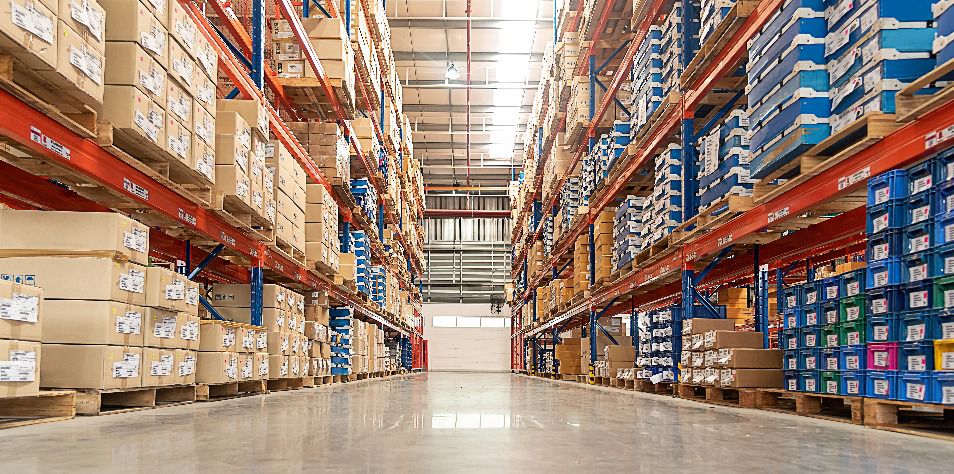 distribution center aisle