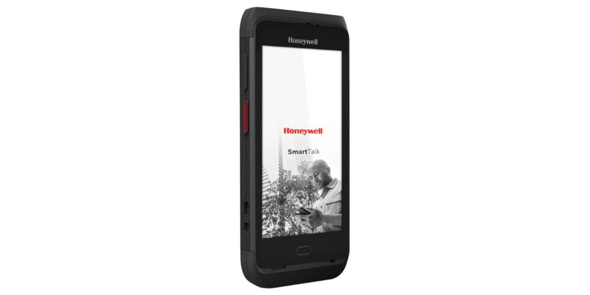 Honeywell Smart Talk software installed on a Honeywell mobile device