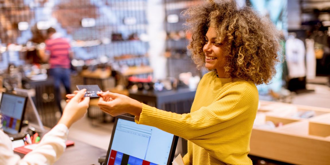 paying with card