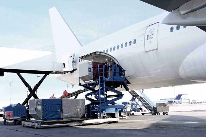 Loading Cargo Plane