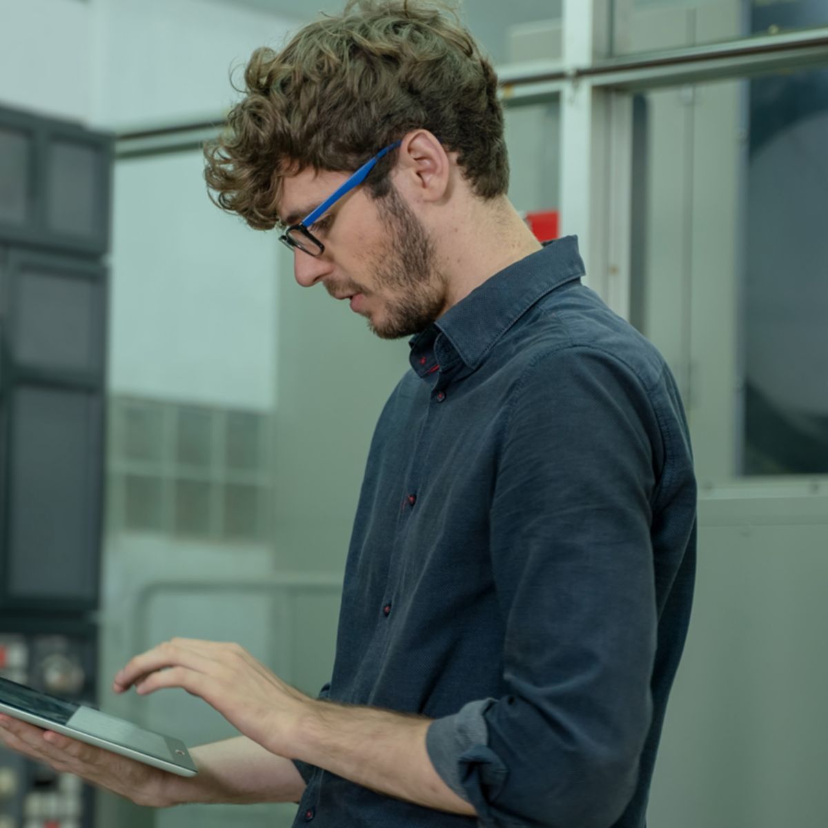 Factory technicians checking and the machine in factory,work at manufacturing plant factory,Technical specialist mechanics at heavy industry factory concept.