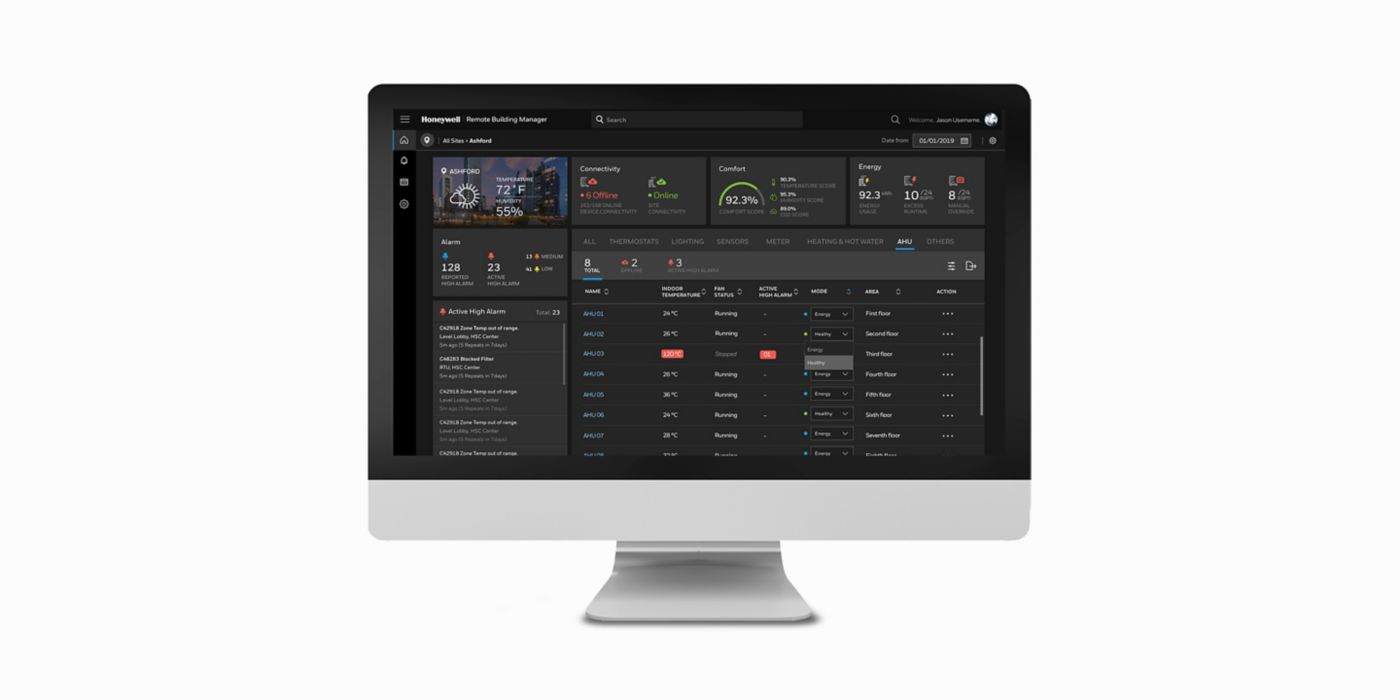 Remote Building Manager Dashboard
