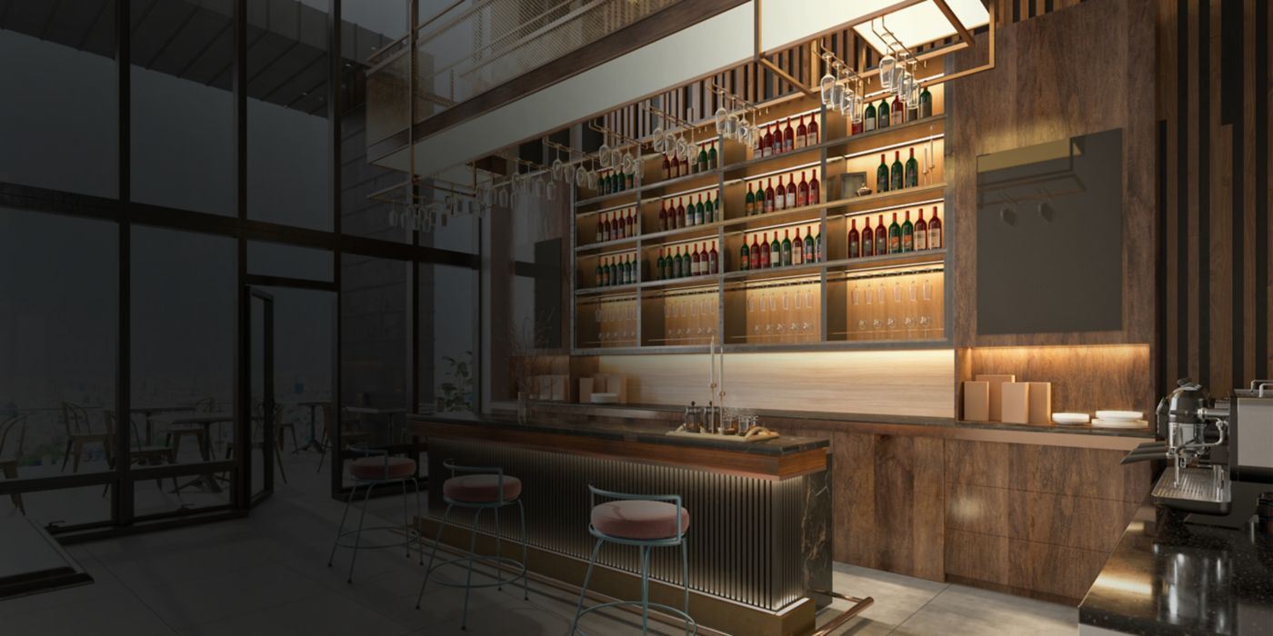 Hotel bar