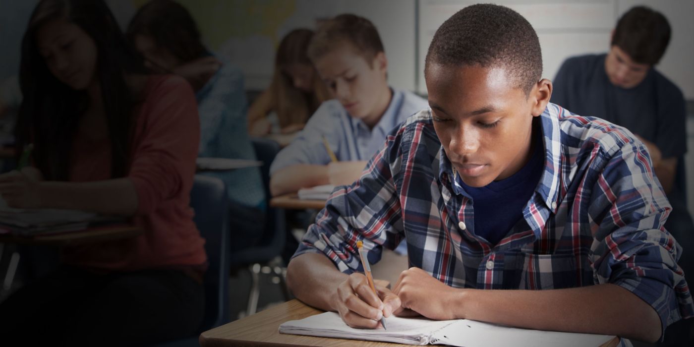 Students in class room