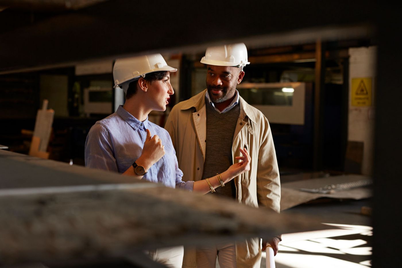 Maintenance workers