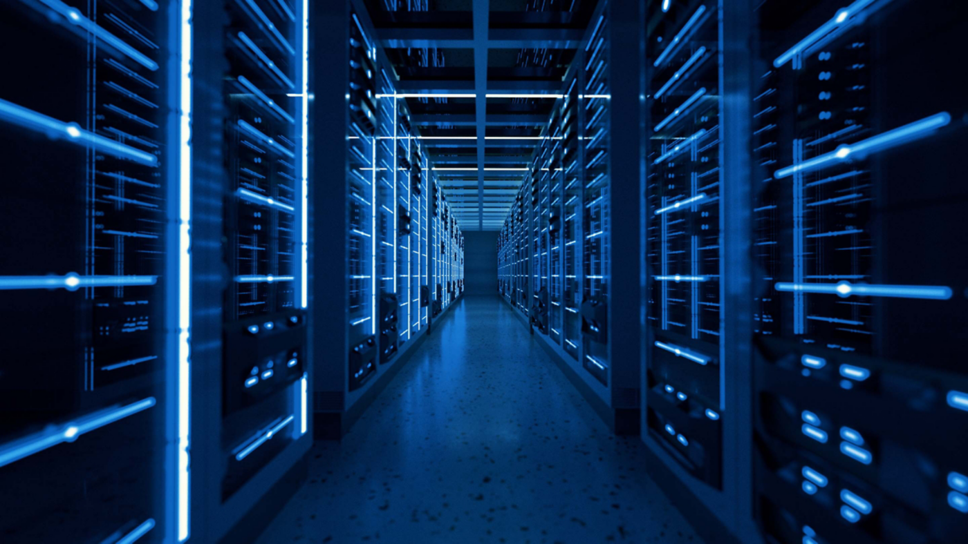 High-performance data centre environment designed to support secure, scalable and reliable digital operations.