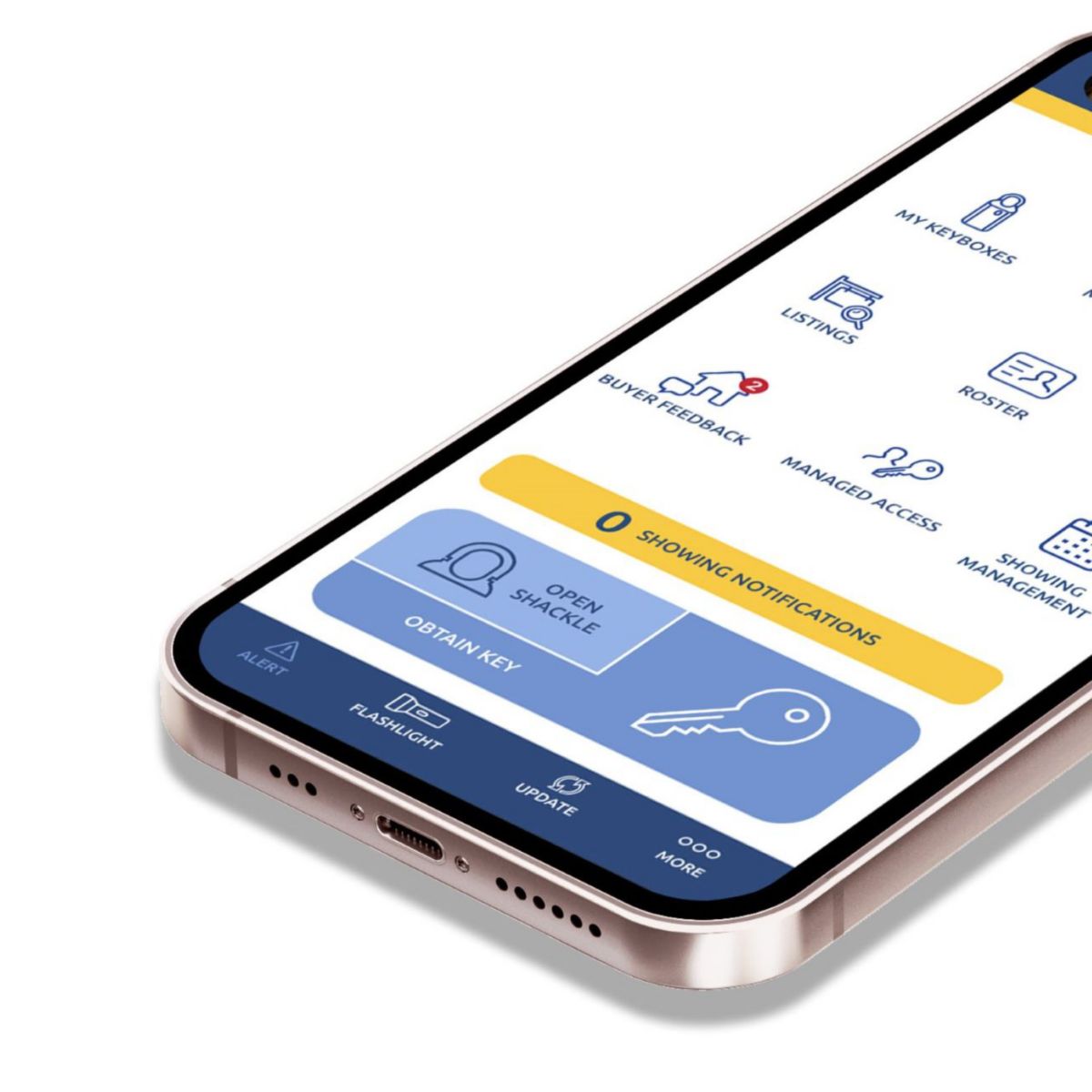 Supra eKEY App Screen Angle