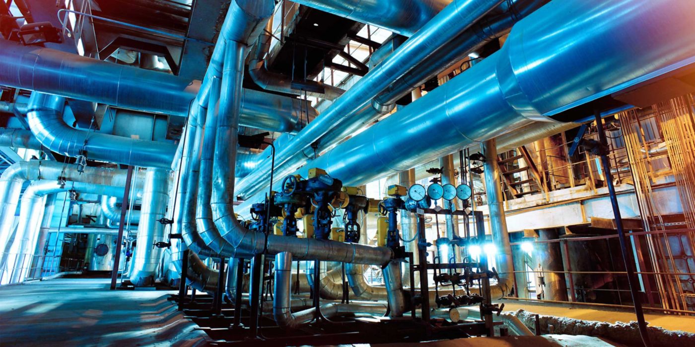 Industrial zone pipelines