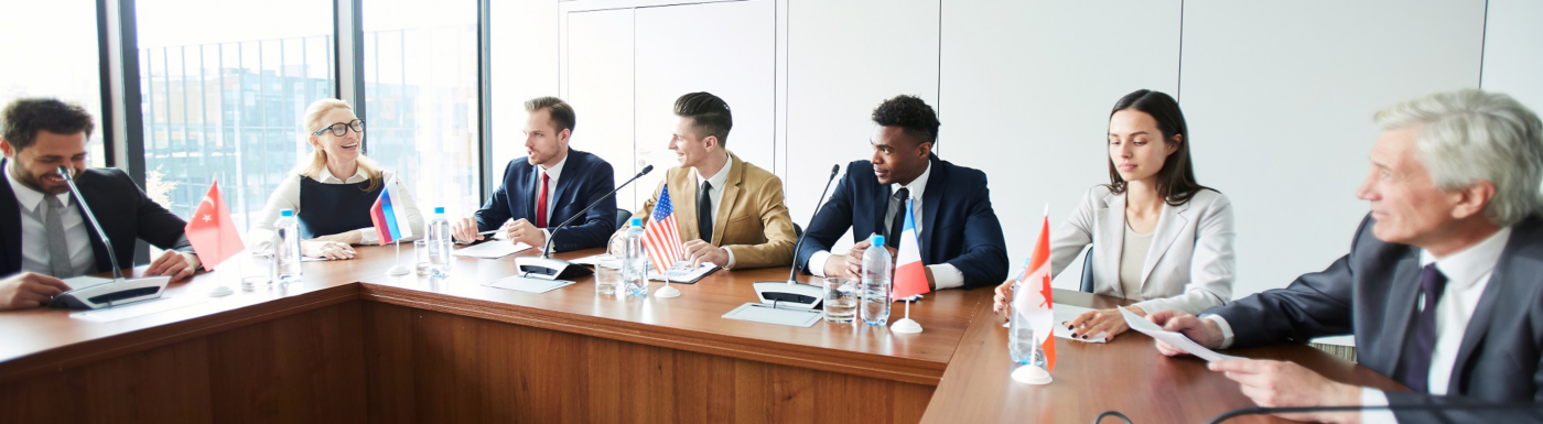 Government officials in a meeting
