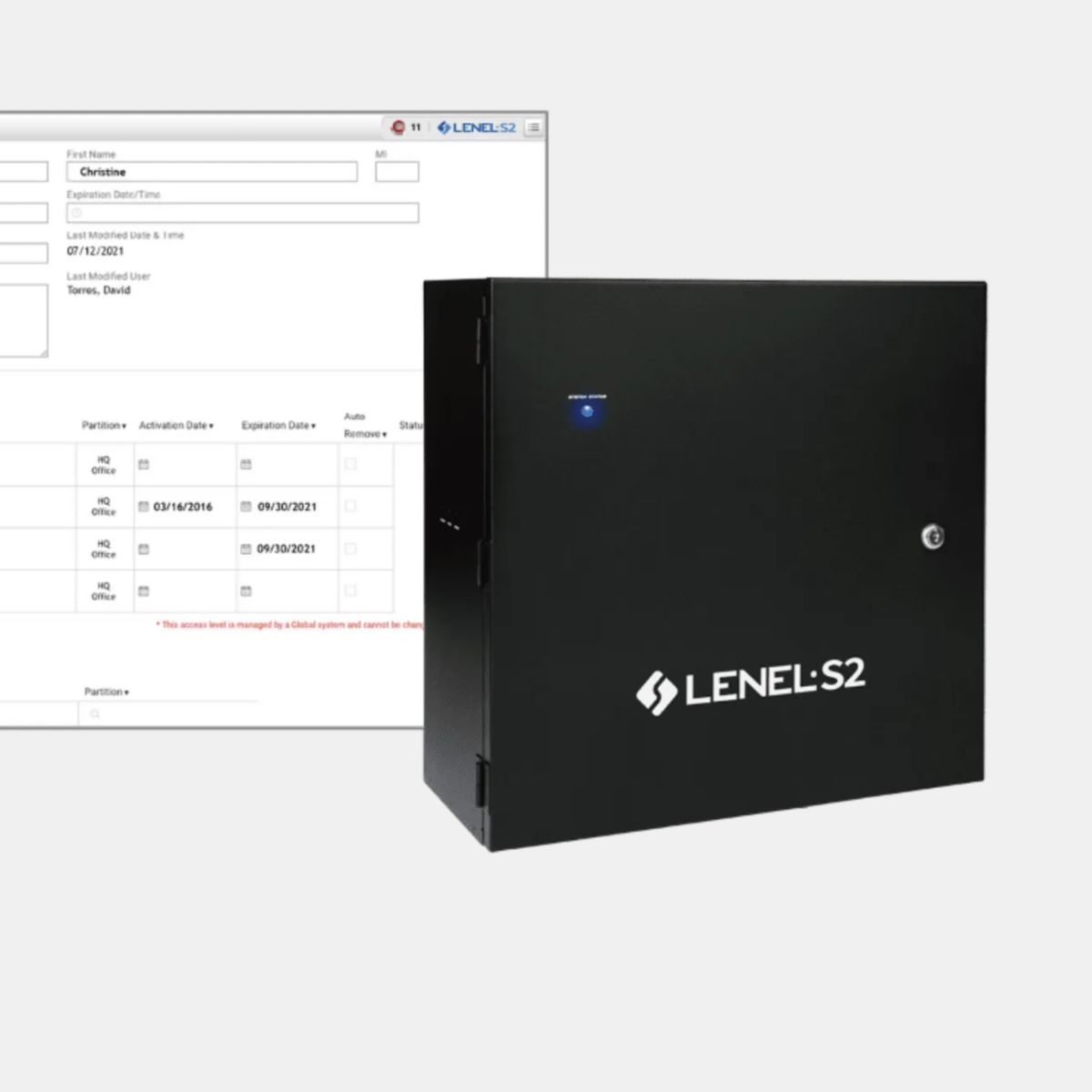On-Premises access control solutions