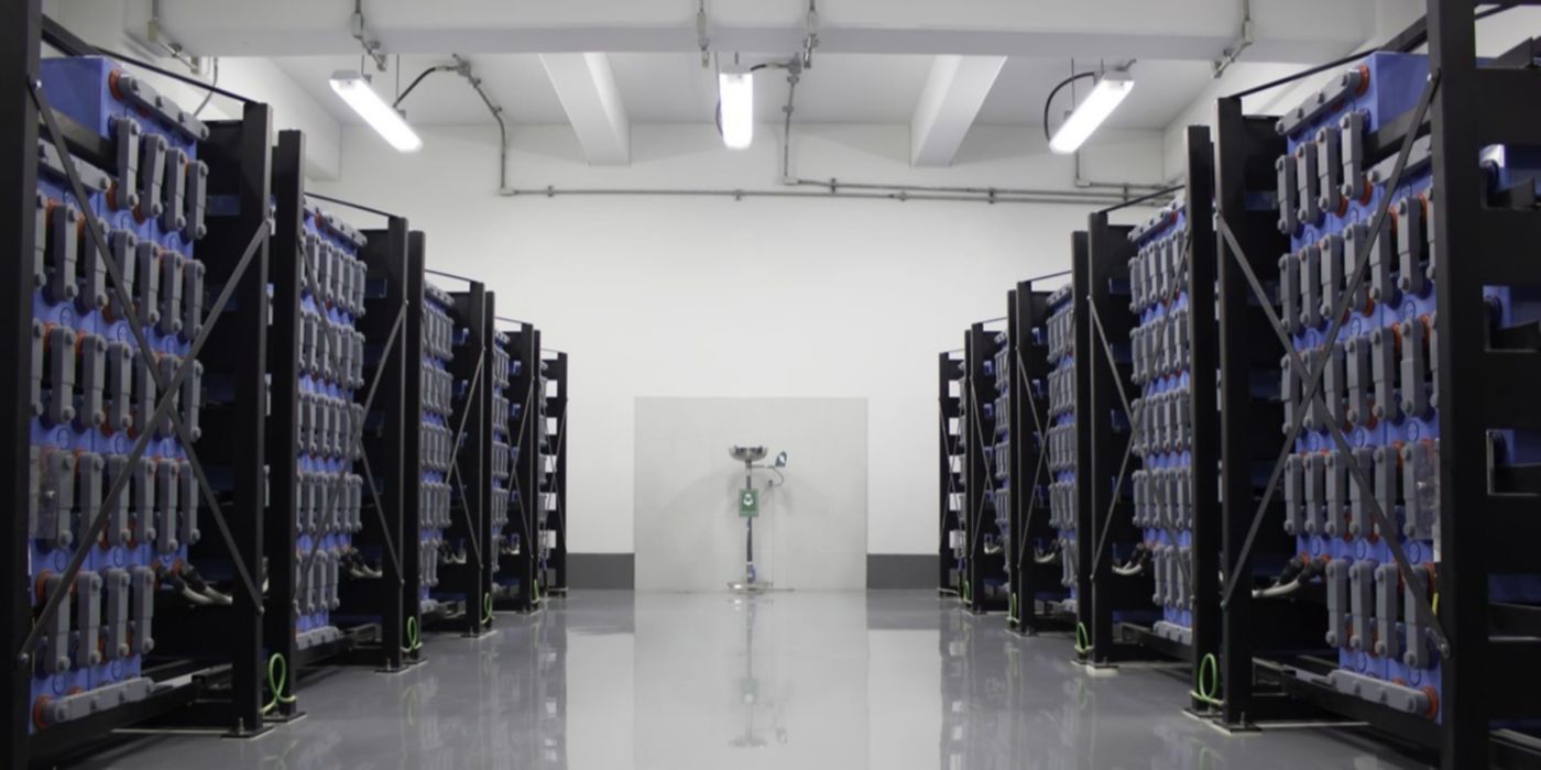 Advanced energy storage systems supporting grid stability and renewable energy.