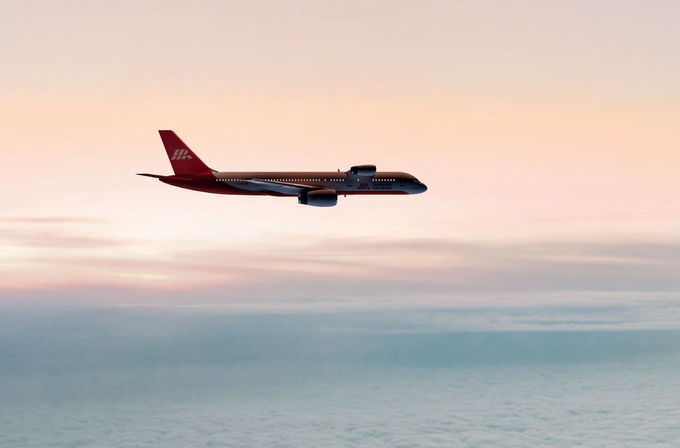 Aircraft in flight