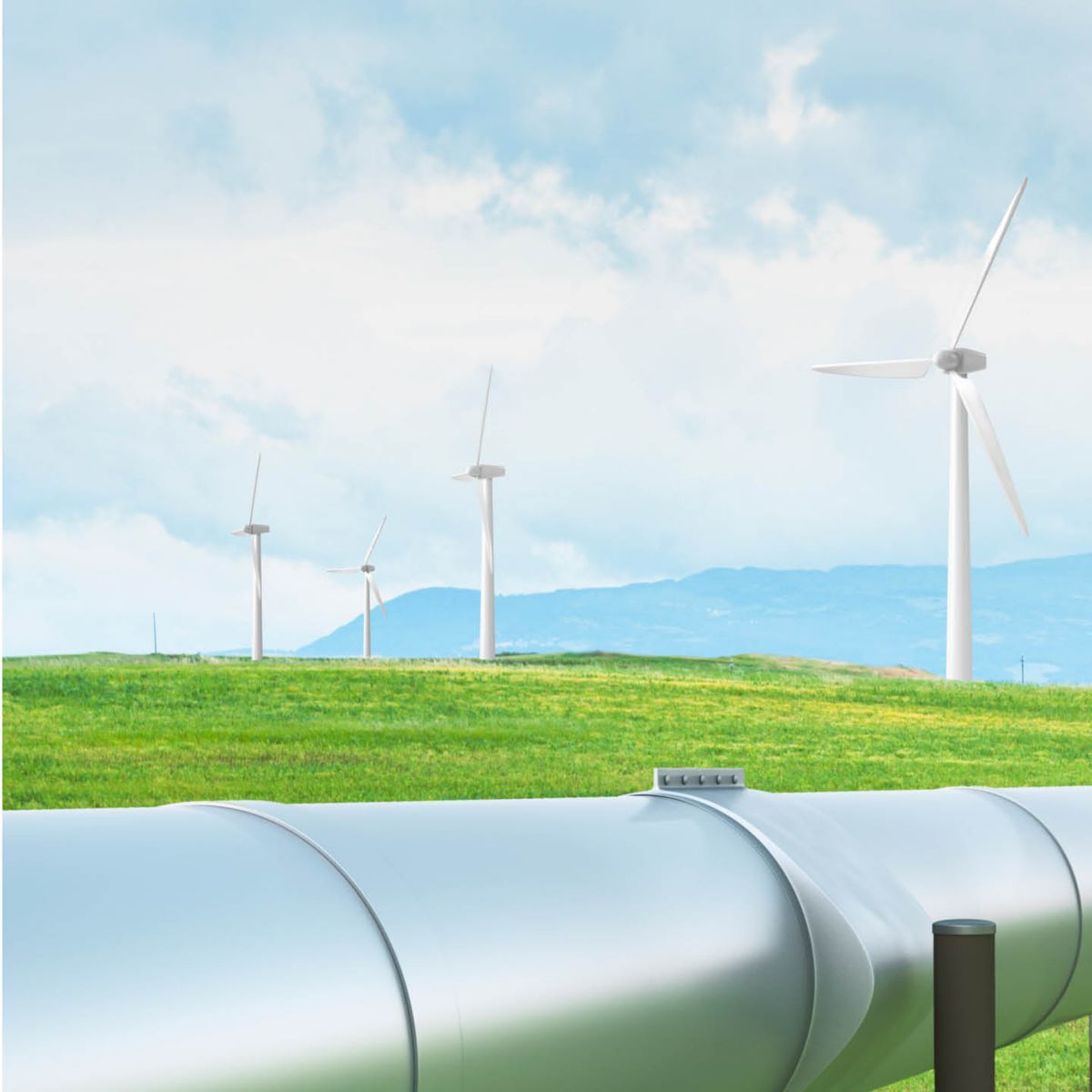 hydrogen ready metering and control